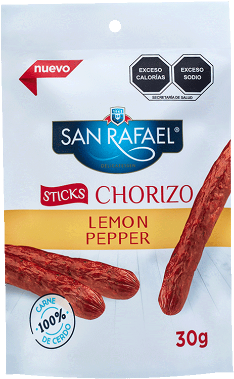 STICK CHORIZO LEMON PEPPER 30G