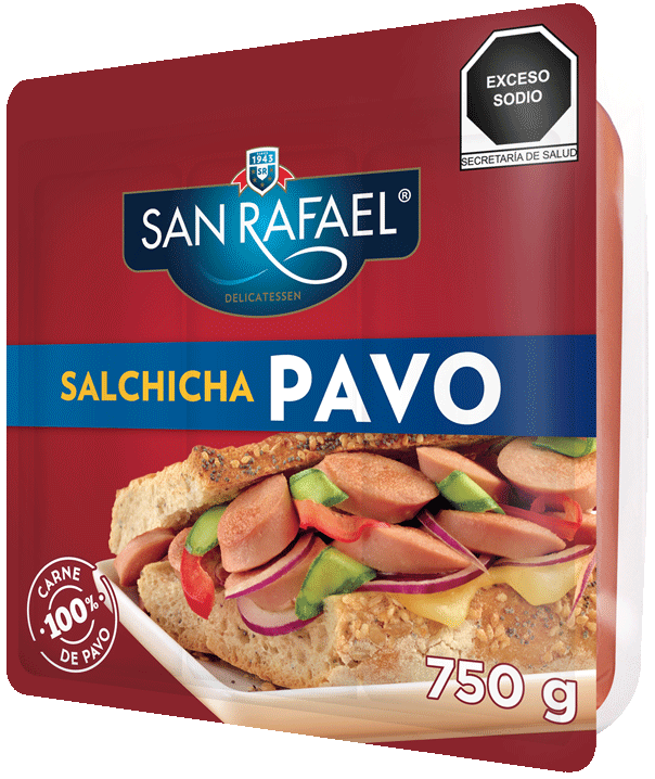 SALCHICHAS DE PAVO 750 g