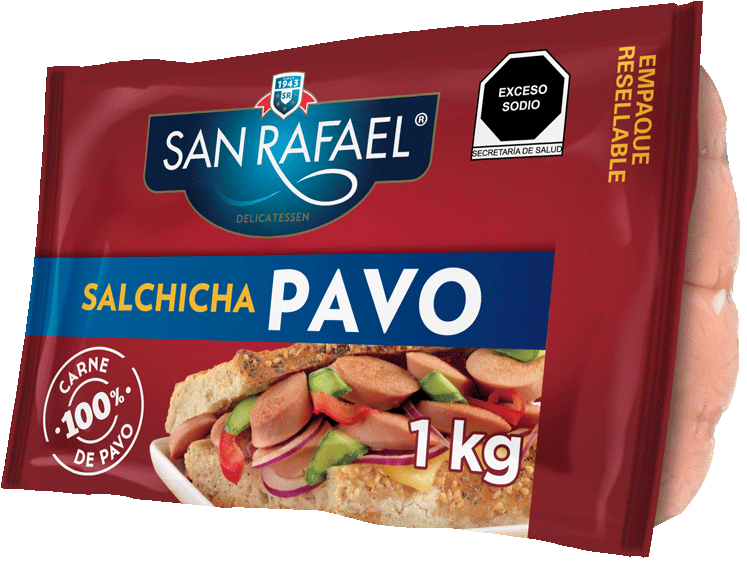 SALCHICHAS DE PAVO 1 kg