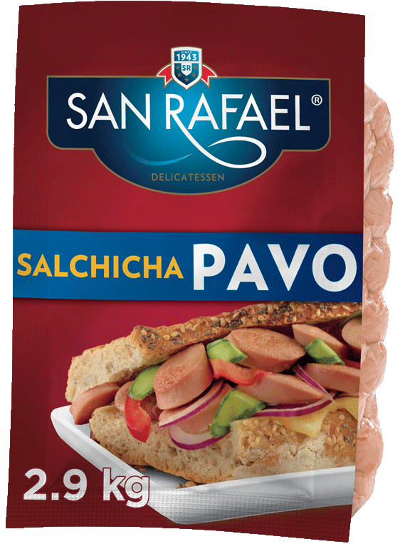 SALCHICHAS DE PAVO 2.9 kg