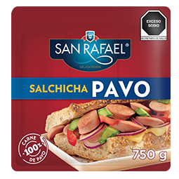 SALCHICHAS DE PAVO 750 g